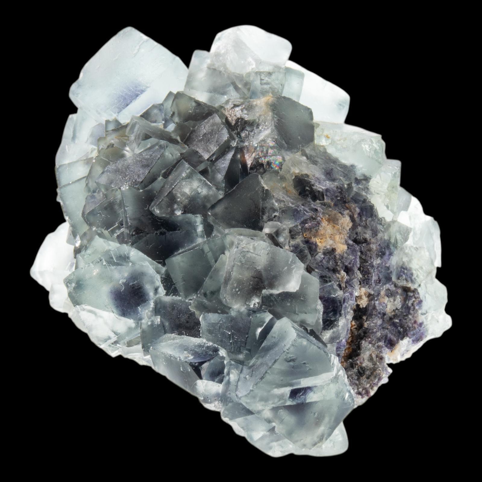 Fluorite cluster, blue fluorite crystal, cubic fluorite specimen, raw fluorite, natural fluorite, okorusu fluorite for collectors - Image 5