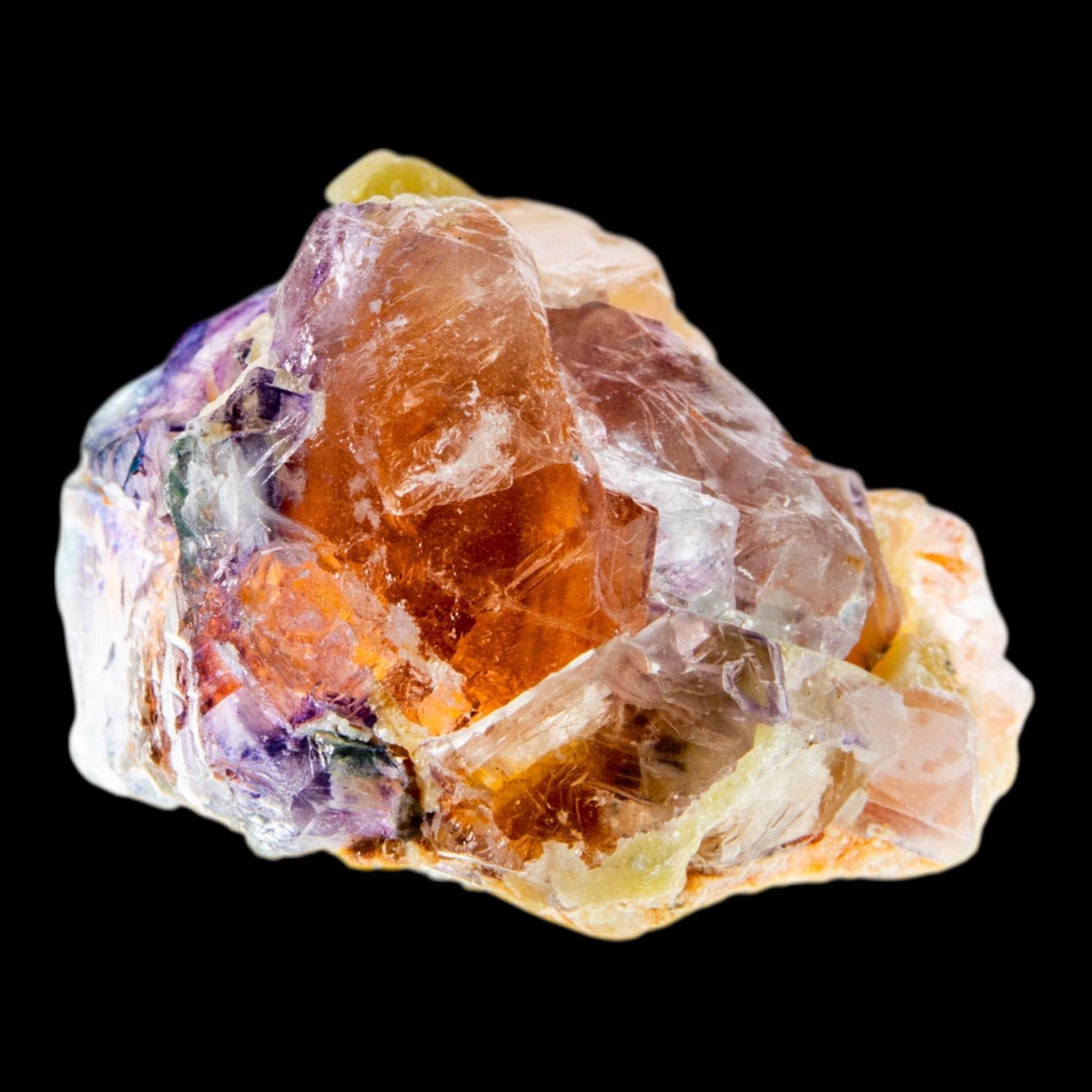 Chinese fluorite crystal and mineral specimen for desk display, natural fluorite specimen and uv reactive for collectors - Image 4