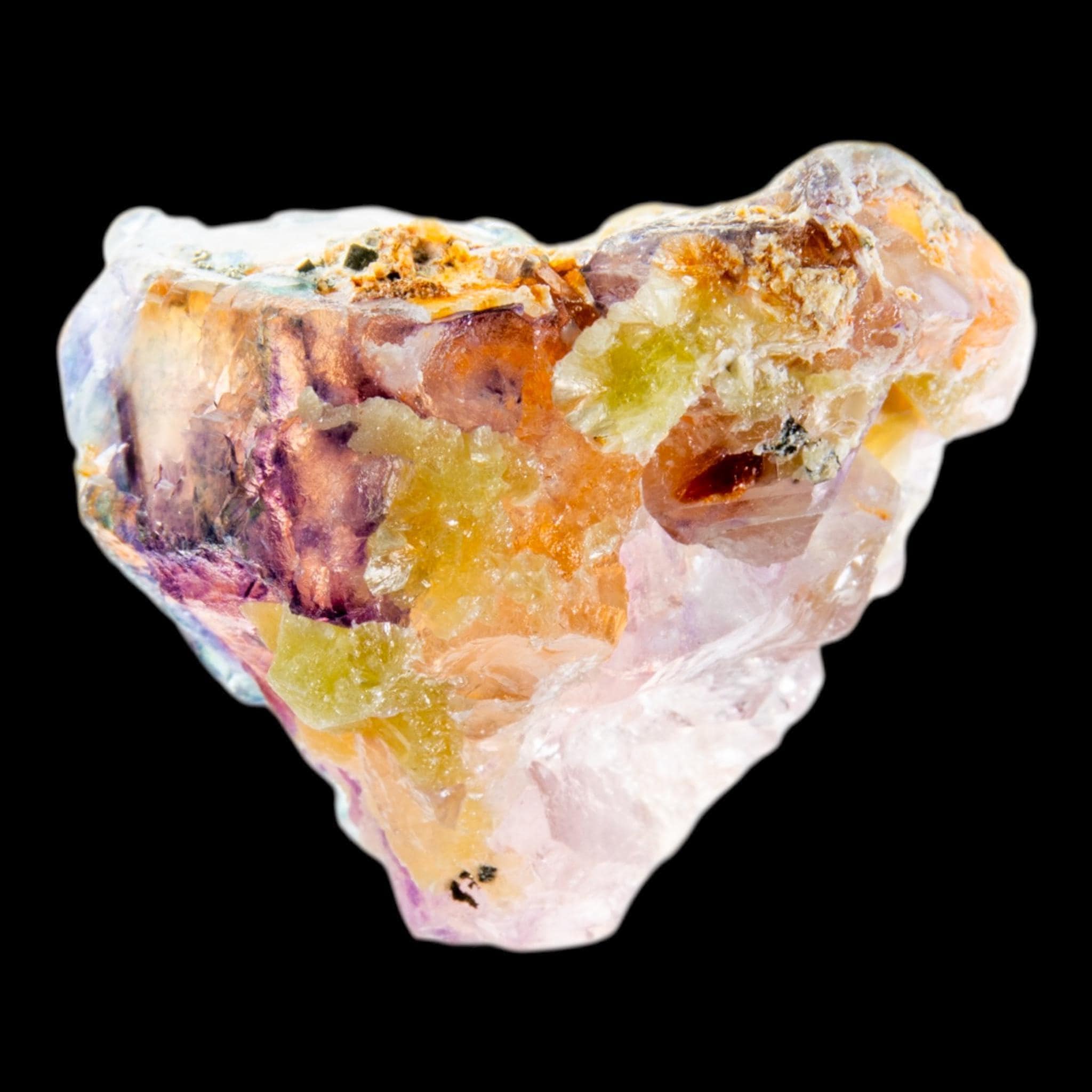 Chinese fluorite crystal and mineral specimen for desk display, natural fluorite specimen and uv reactive for collectors - Image 6