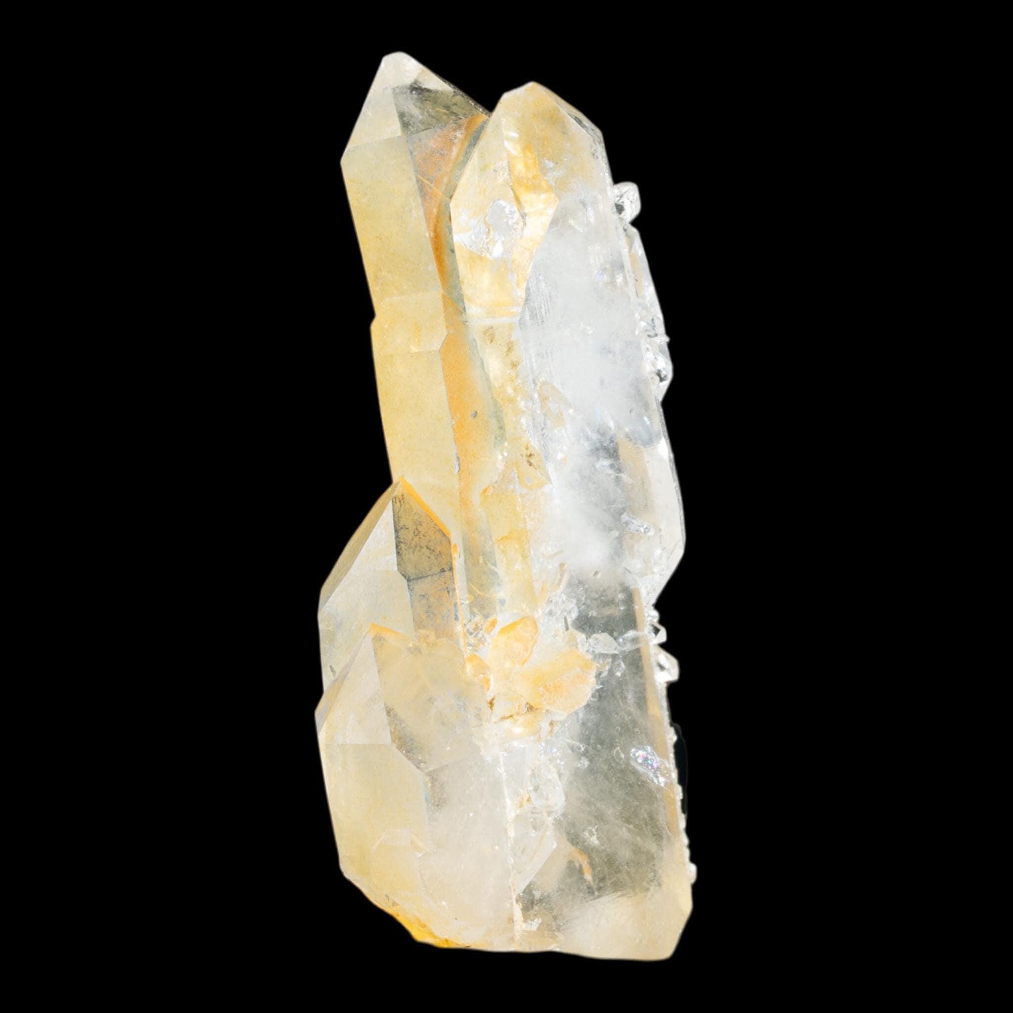Faden quartz crystal specimen, swiss alpine quartz for mineral collectors, natural crystal cluster for display