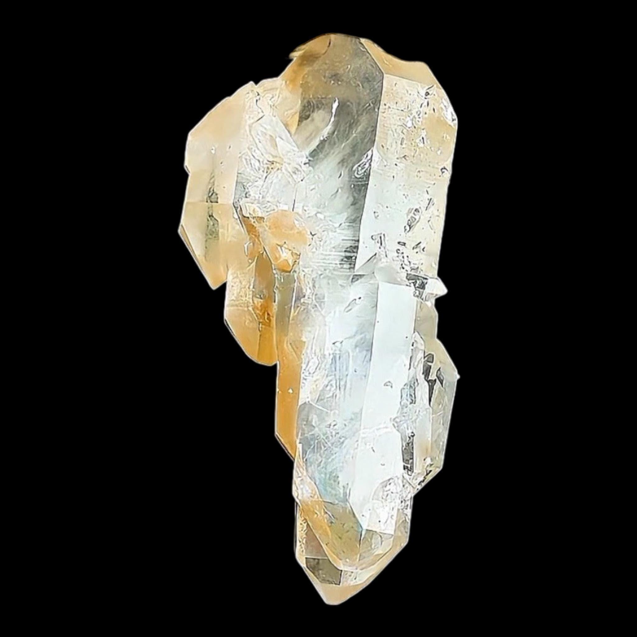 Faden quartz crystal specimen, swiss alpine quartz for mineral collectors, natural crystal cluster for display - Image 2