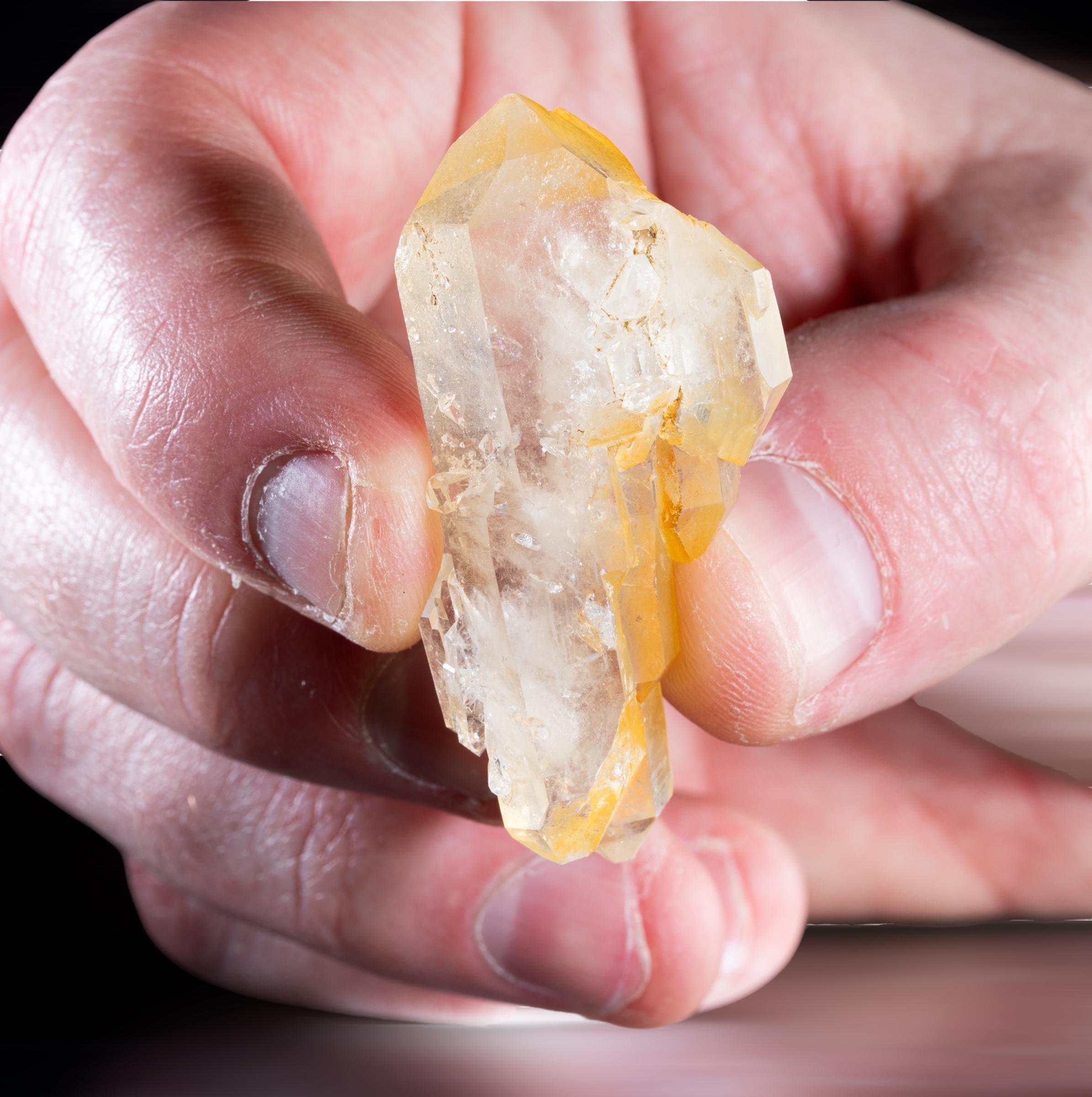 Faden quartz crystal specimen, swiss alpine quartz for mineral collectors, natural crystal cluster for display - Image 4