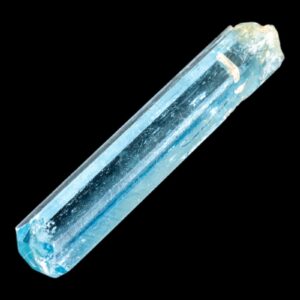 Aquamarine crystal raw blue aquamarine from vietnam, natural aquamarine point, high clarity aquamarine specimen