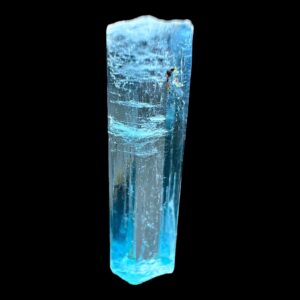 Aquamarine crystal from vietnam, natural blue aquamarine specimen, raw aquamarine crystal, transparent aquamarine for collectors