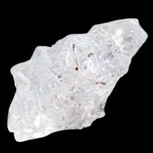 Pollucite crystal, clear etched pollucite mineral specimen from pakistan, rare collector crystal, ideal for thumbnail collectors