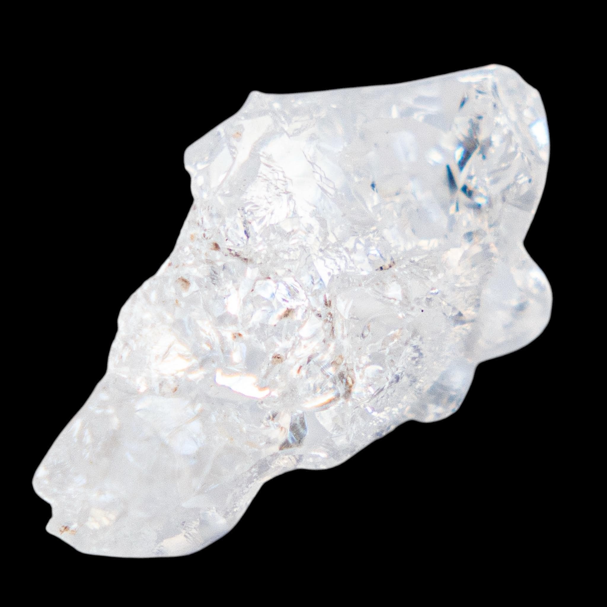 Pollucite crystal, clear etched pollucite mineral specimen from pakistan, rare collector crystal, ideal for thumbnail collectors - Image 3