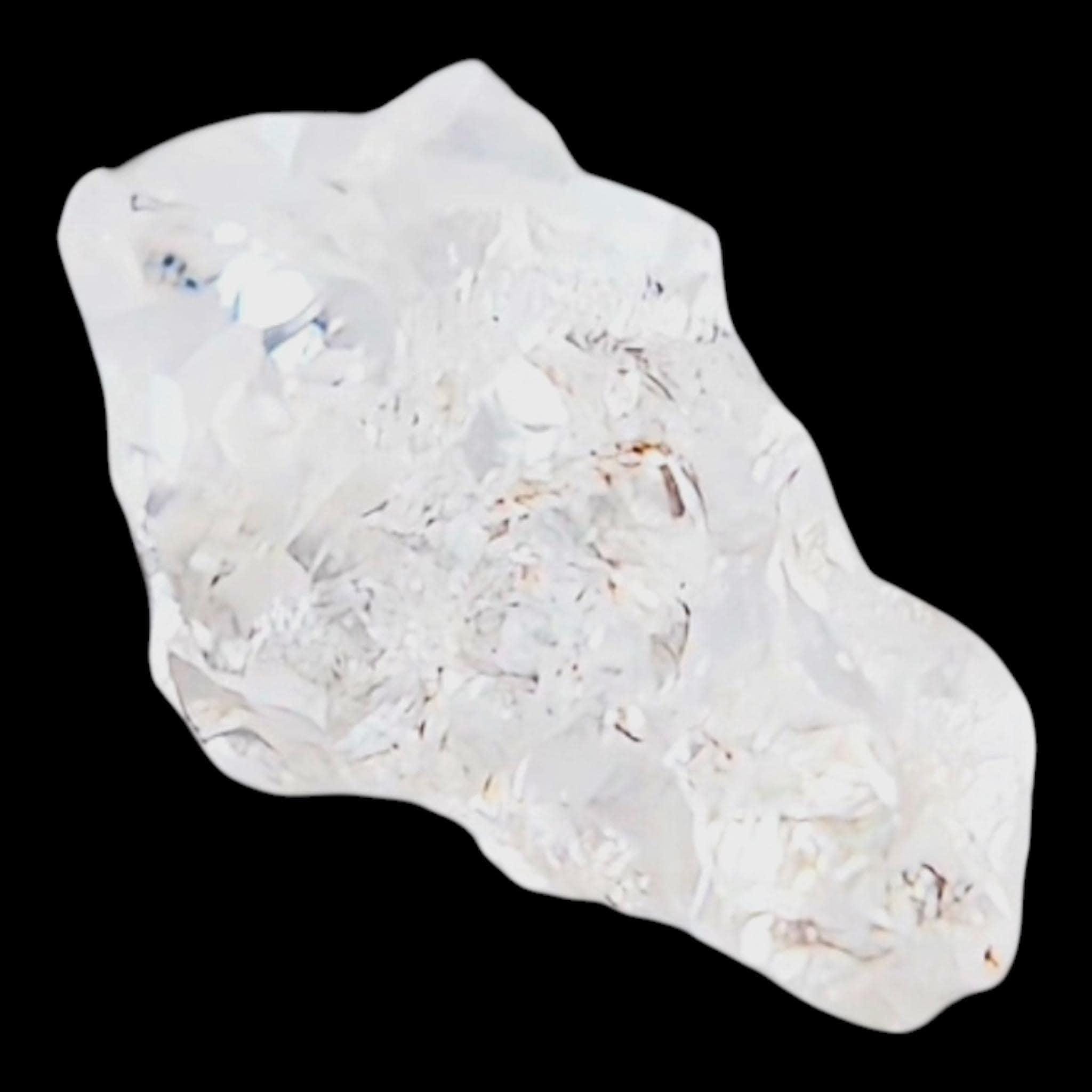 Pollucite crystal, clear etched pollucite mineral specimen from pakistan, rare collector crystal, ideal for thumbnail collectors - Image 4