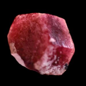 Red beryl crystal from utah, natural red beryl mineral specimen for collectors, rare thumbnail crystal display