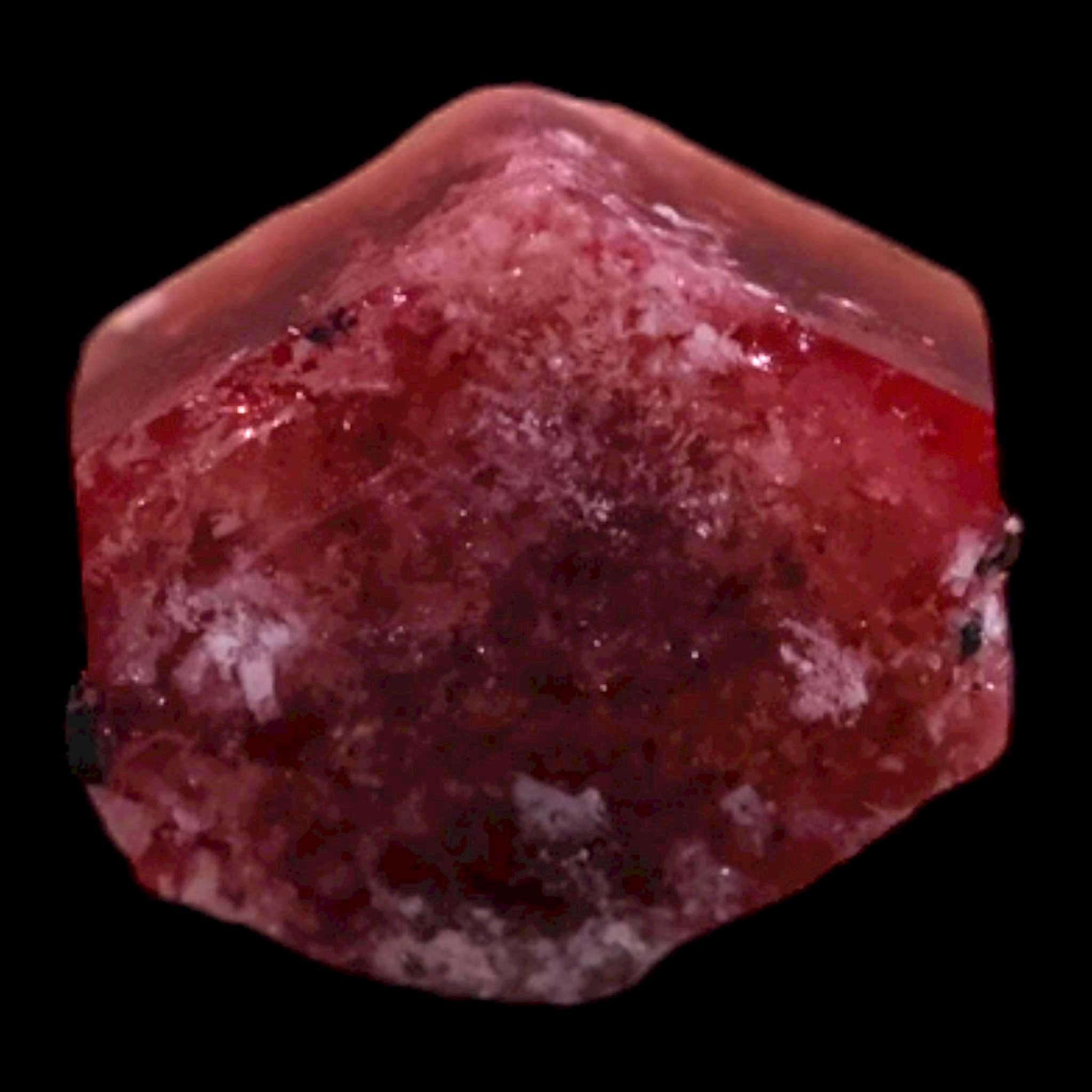 Red beryl crystal from utah, natural red beryl mineral specimen for collectors, rare thumbnail crystal display - Image 2