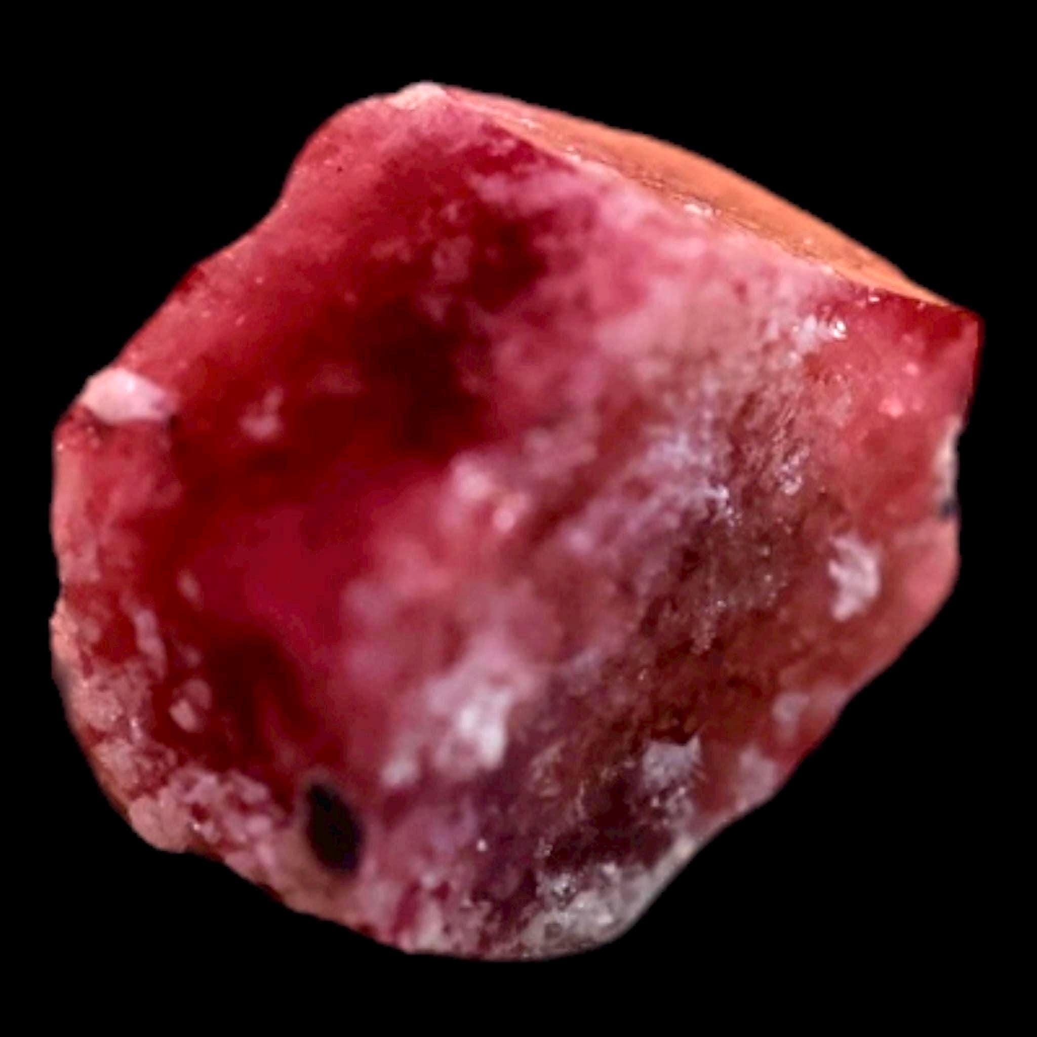 Red beryl crystal from utah, natural red beryl mineral specimen for collectors, rare thumbnail crystal display - Image 7