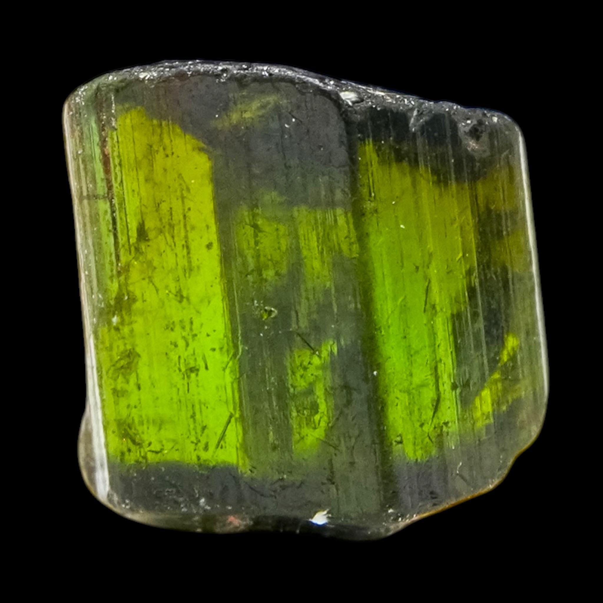 Green tourmaline crystal, raw tourmaline, natural tourmaline crystal, untreated tanzania tourmaline, mwajanga mineral specimen - Image 3