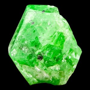 Tsavorite garnet crystal, raw green garnet, natural garnet crystal, untreated tanzania garnet, merelani mineral specimen