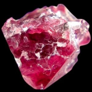 Raw pink spinel crystal, natural spinel specimen, untreated gemstone, mahenge tanzania, collector mineral, gem crystal
