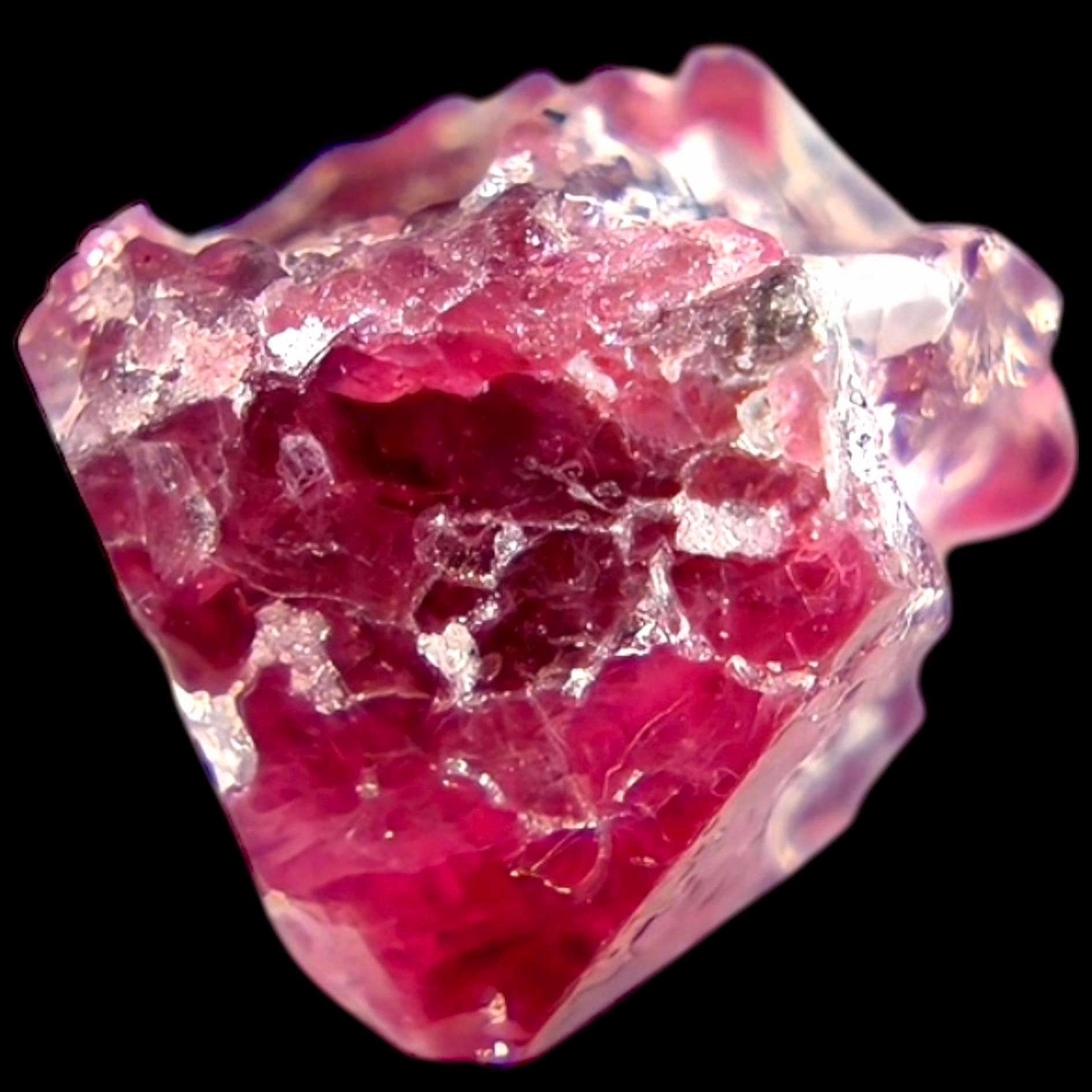 Raw pink spinel crystal, natural spinel specimen, untreated gemstone, mahenge tanzania, collector mineral, gem crystal