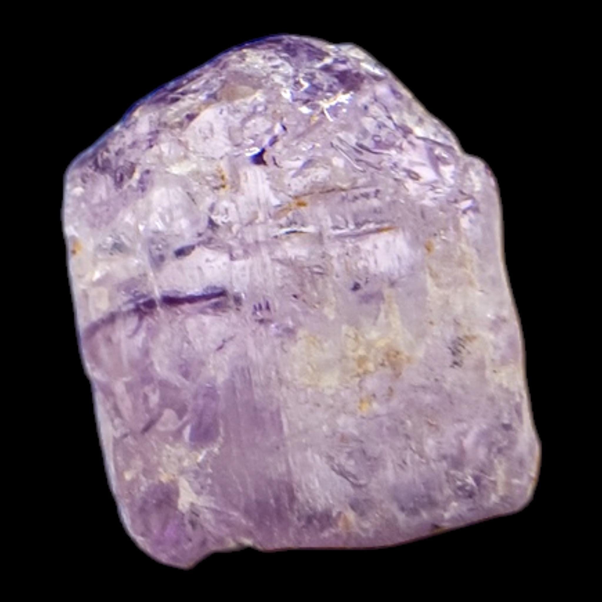 Purple scapolite crystal, raw scapolite gemstone, natural scapolite rough, untreated tanzania crystal, merelani mineral specimen - Image 6