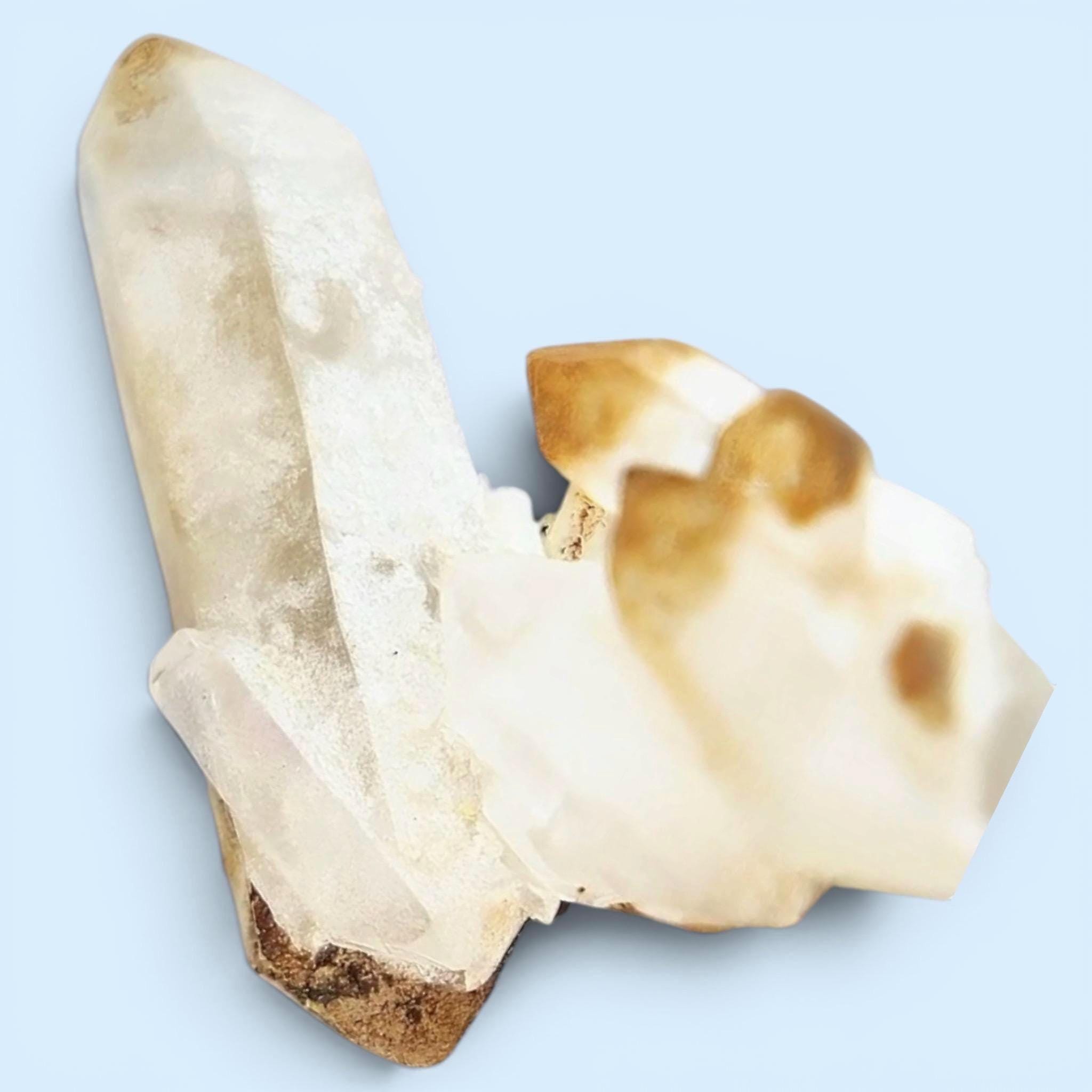 Swiss quartz crystal cluster, clear quartz crystal, alpine quartz specimen, natural mineral specimen, swiss alps quartz - Image 7