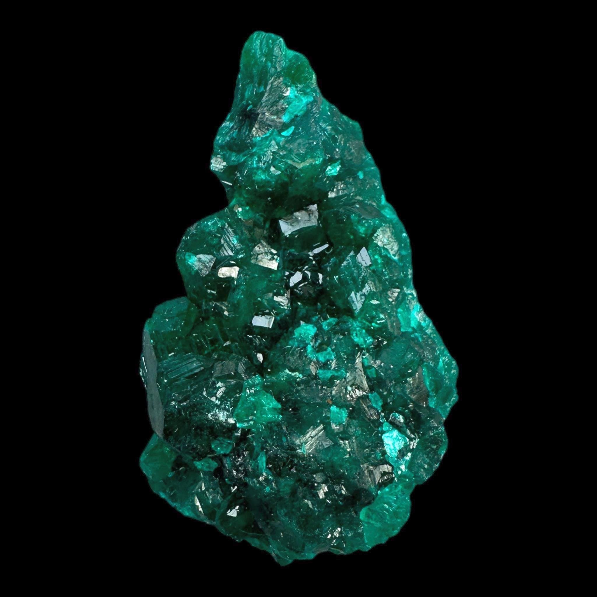 Dioptase crystal, raw dioptase specimen, congo dioptase crystal, mineral specimen, rare green crystal - Image 3
