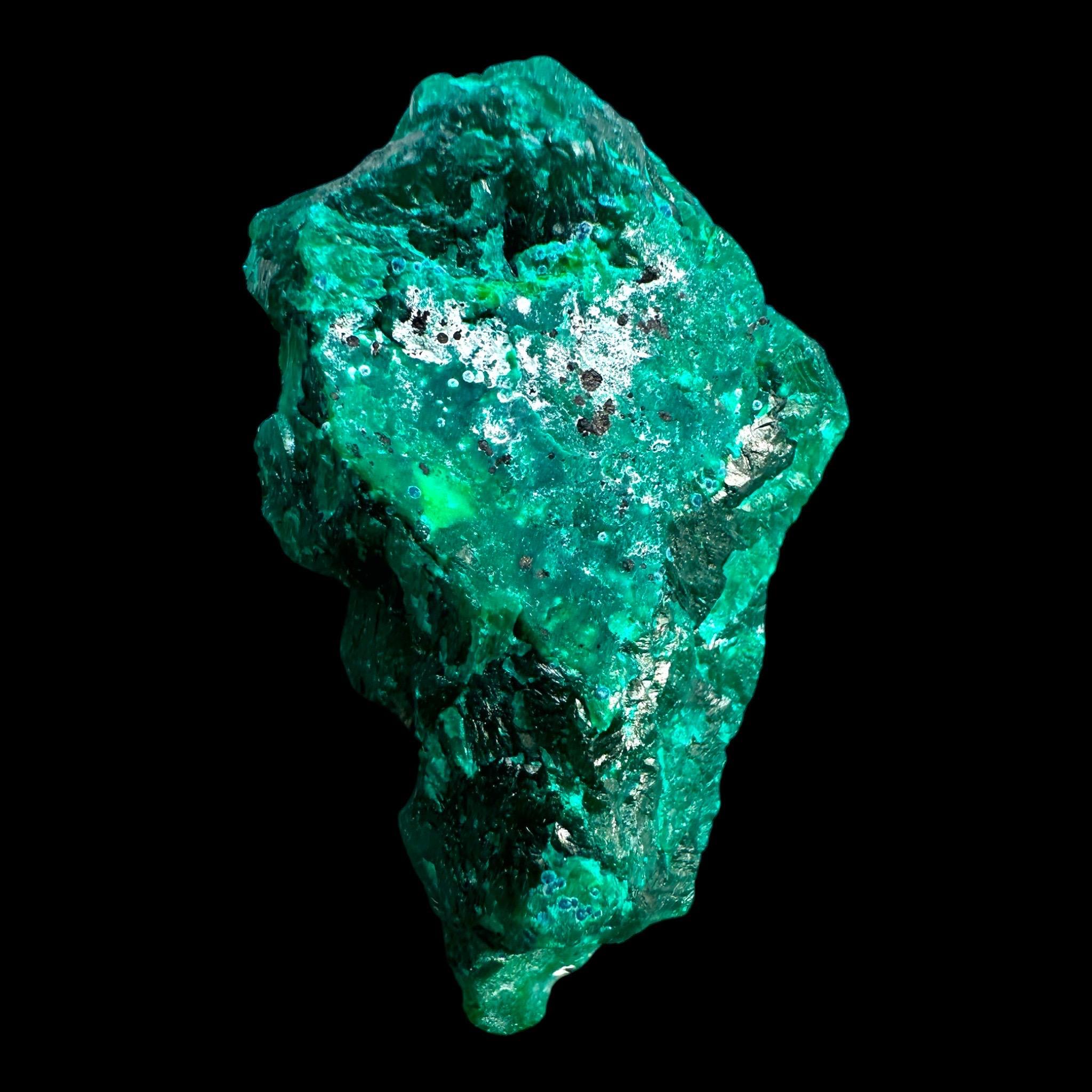 Dioptase crystal, raw dioptase specimen, congo dioptase crystal, mineral specimen, rare green crystal - Image 4