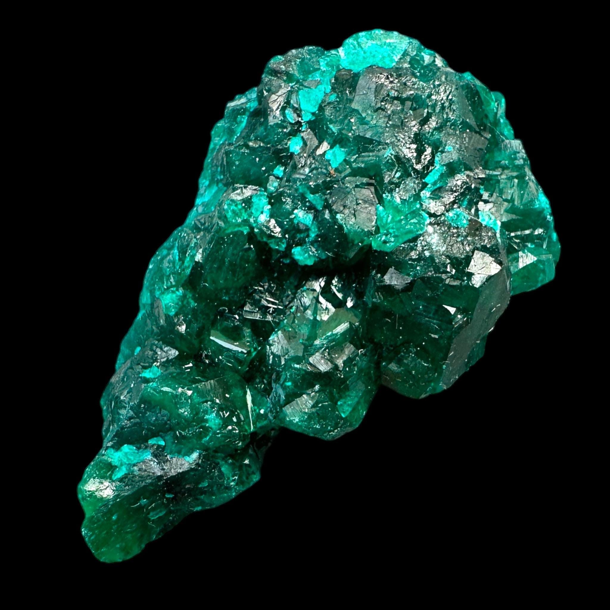 Dioptase crystal, raw dioptase specimen, congo dioptase crystal, mineral specimen, rare green crystal - Image 6