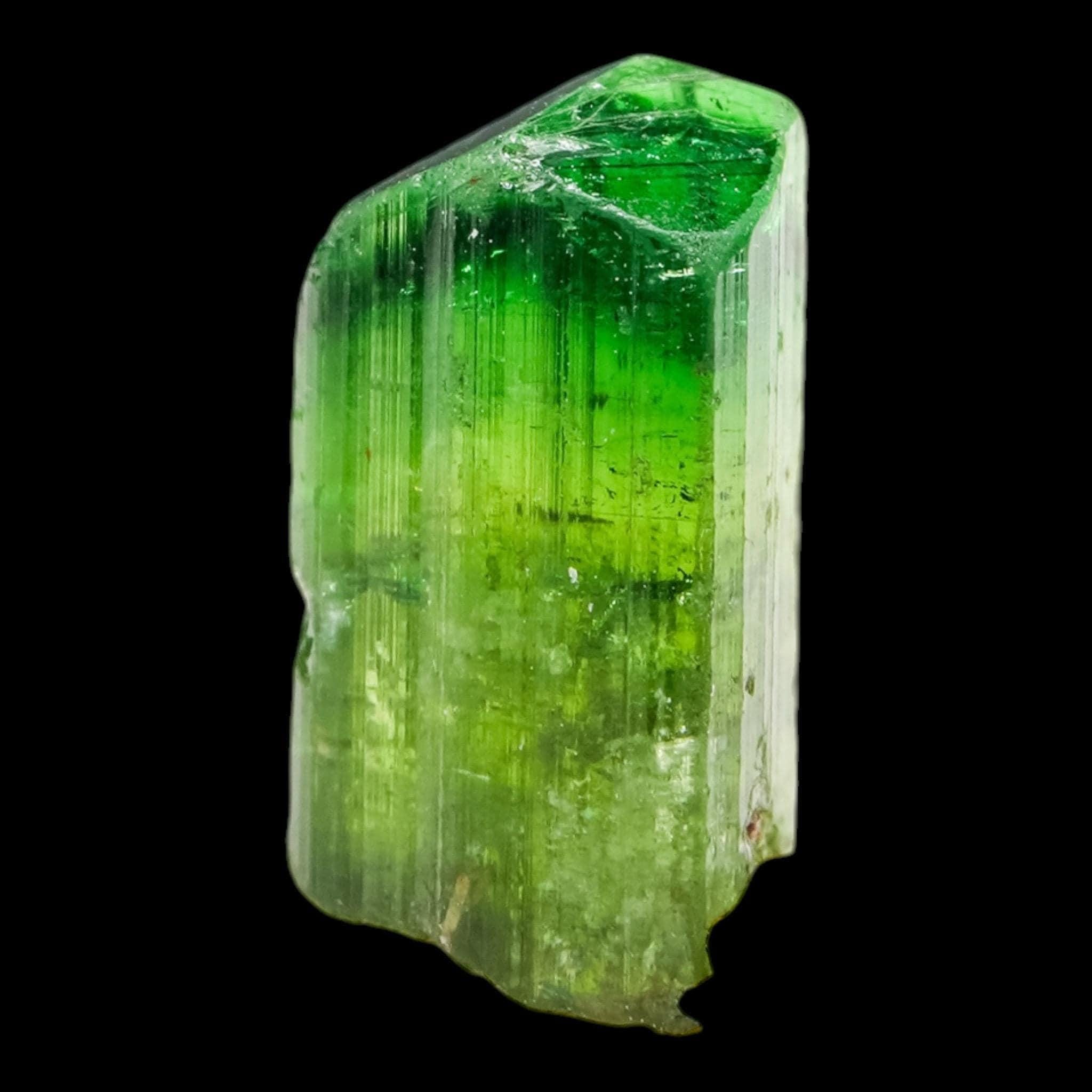 Chrome tourmaline crystal, green tourmaline crystal, natural tourmaline crystal, raw green crystal, collector mineral specimen - Image 3