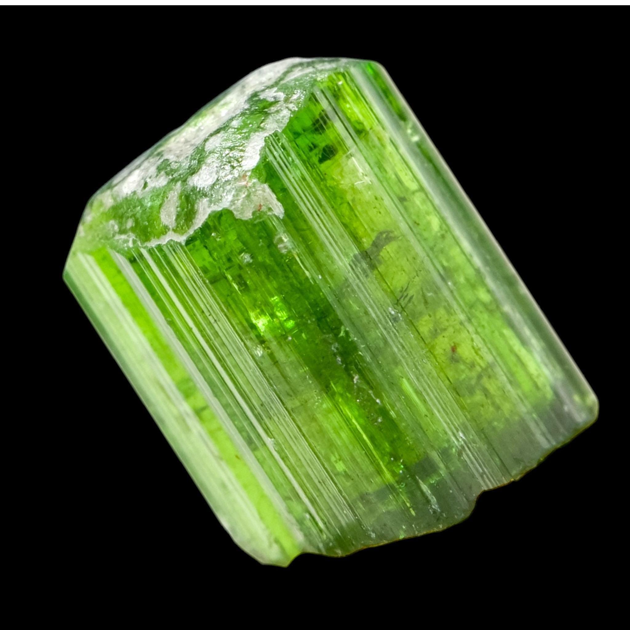 Green tourmaline crystal, chrome tourmaline crystal, raw tourmaline crystal, natural green crystal, tanzania mineral specimen - Image 4