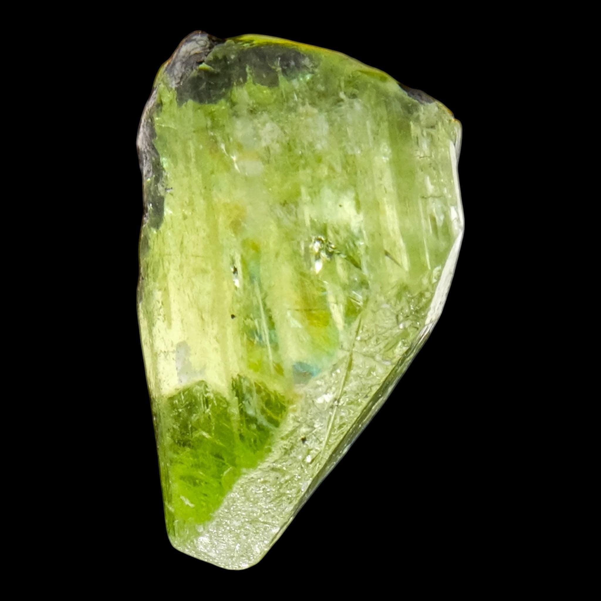 Green diopside crystal, diopside crystal, raw green crystal, natural mineral specimen, collector crystal from tanzania - Image 2