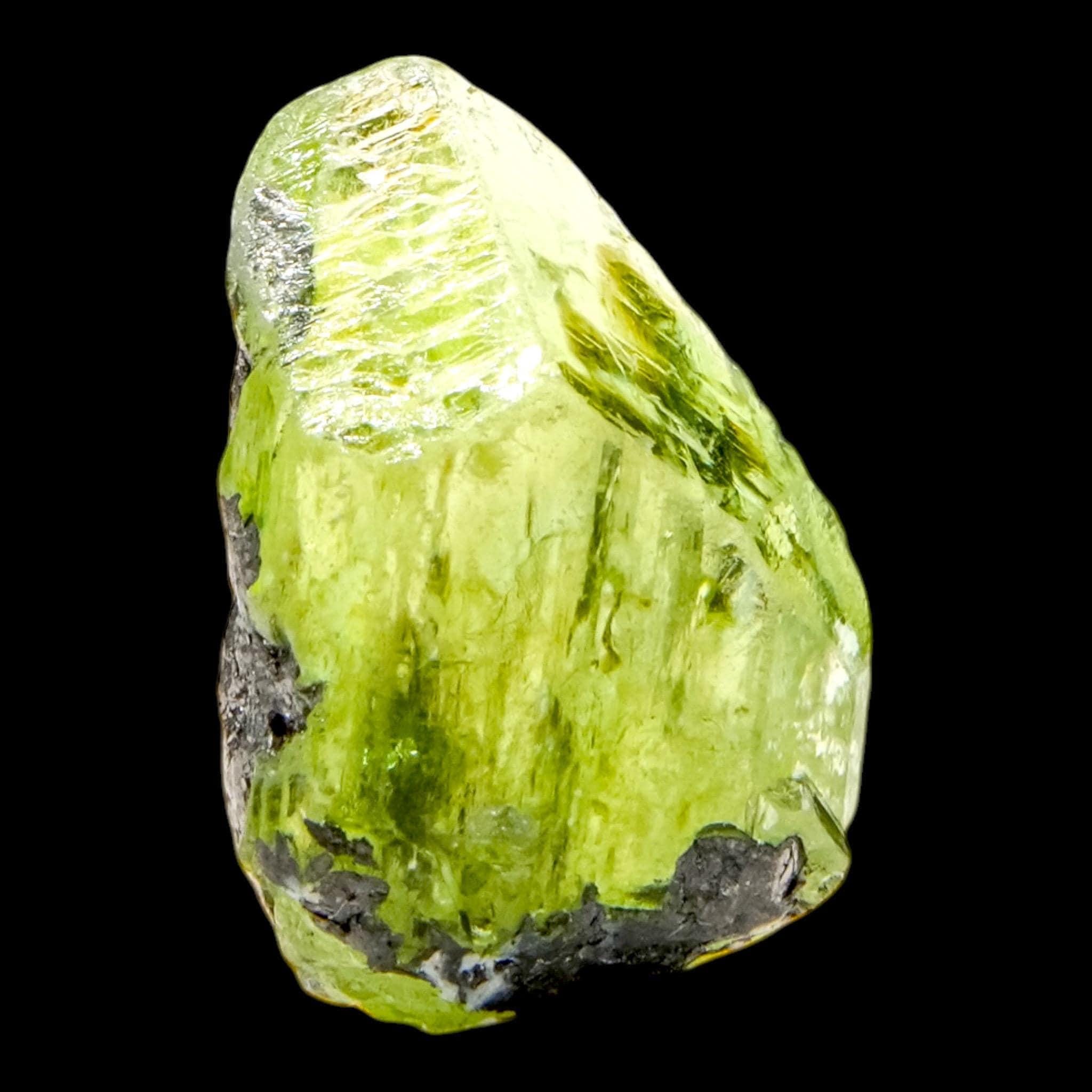 Green diopside crystal, diopside crystal, raw green crystal, natural mineral specimen, collector crystal from tanzania - Image 5