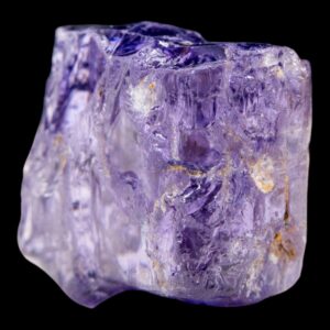 Purple scapolite crystal, natural scapolite crystal, rare purple crystal rough, raw gemstone crystal, collector mineral