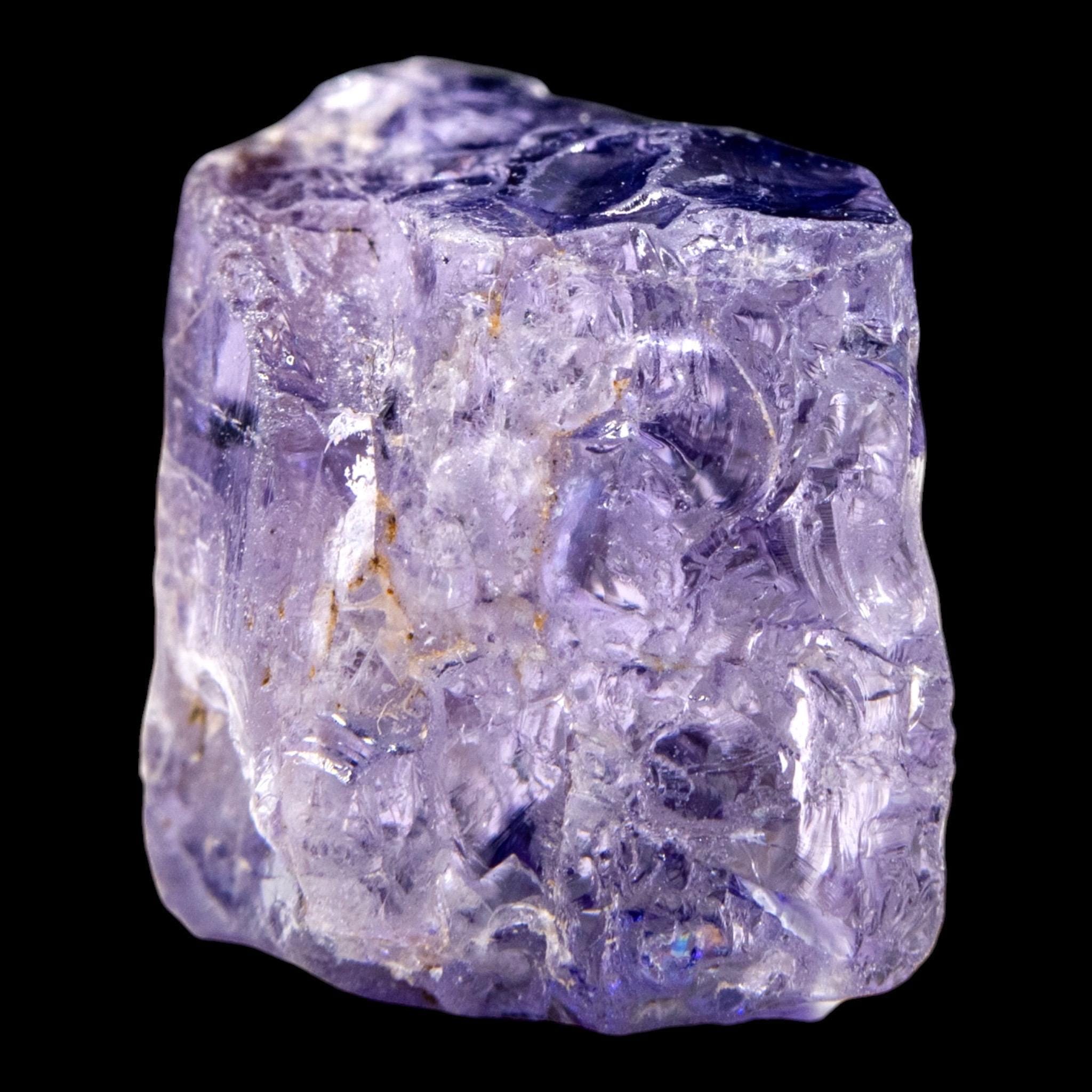 Purple scapolite crystal, natural scapolite crystal, rare purple crystal rough, raw gemstone crystal, collector mineral - Image 3