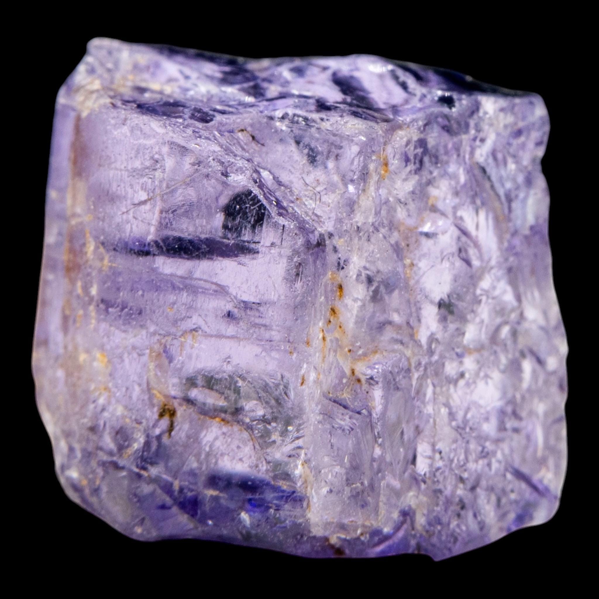 Purple scapolite crystal, natural scapolite crystal, rare purple crystal rough, raw gemstone crystal, collector mineral - Image 5