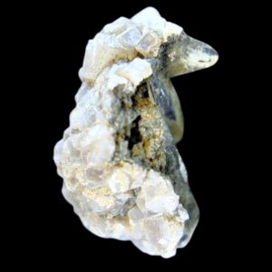 Smoky quartz crystal cluster, raw quartz crystal, natural quartz specimen, alpine quartz crystal, collector mineral display