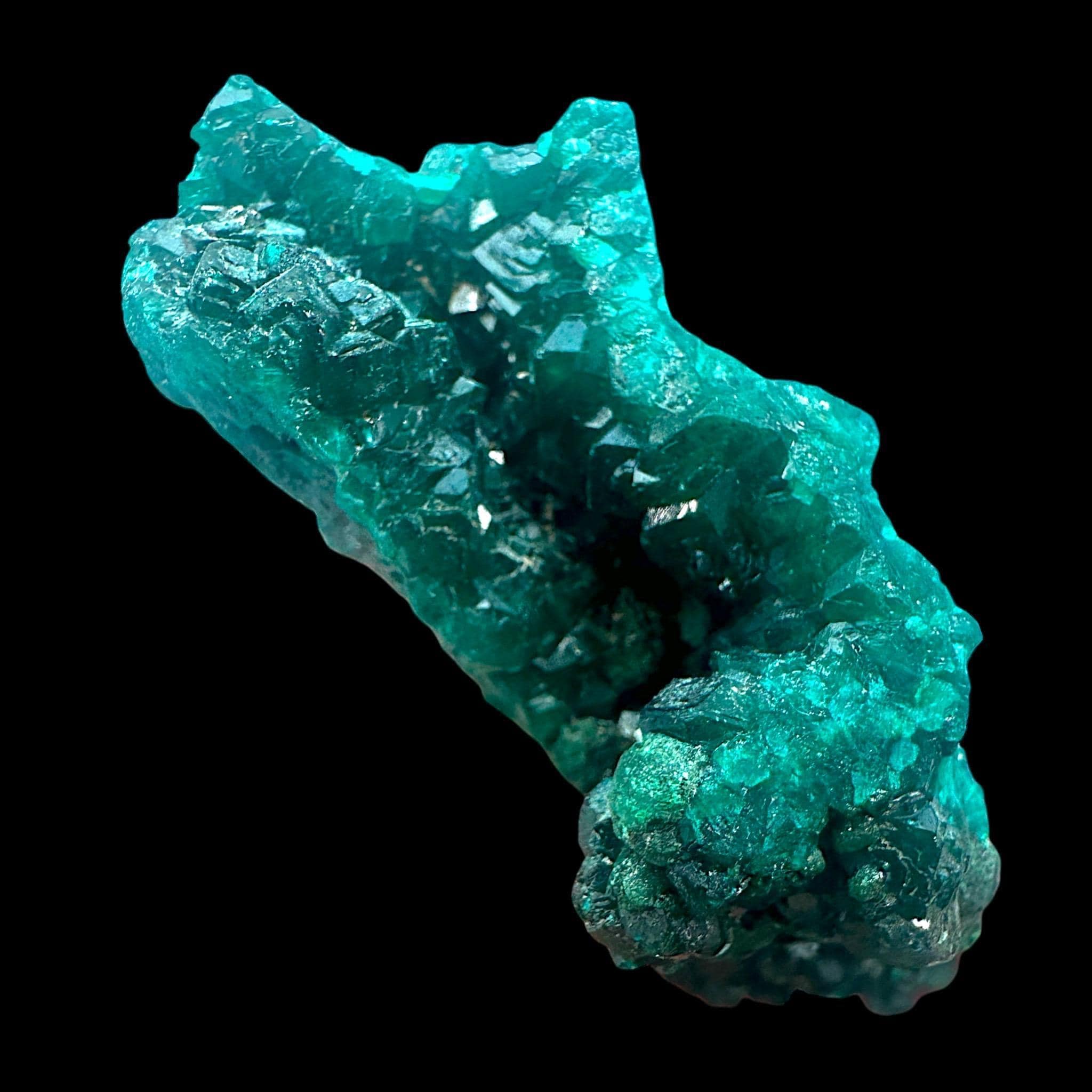 Dioptase crystal with malachite, dioptase specimen, raw dioptase crystal, green dioptase mineral, natural crystal from congo - Image 4