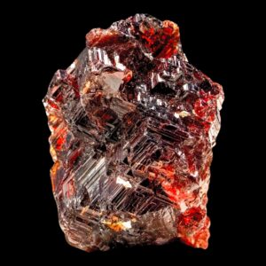 Spessartine garnet crystal, garnet specimen from brazil, collector mineral, natural garnet crystal, rare mineral collectors
