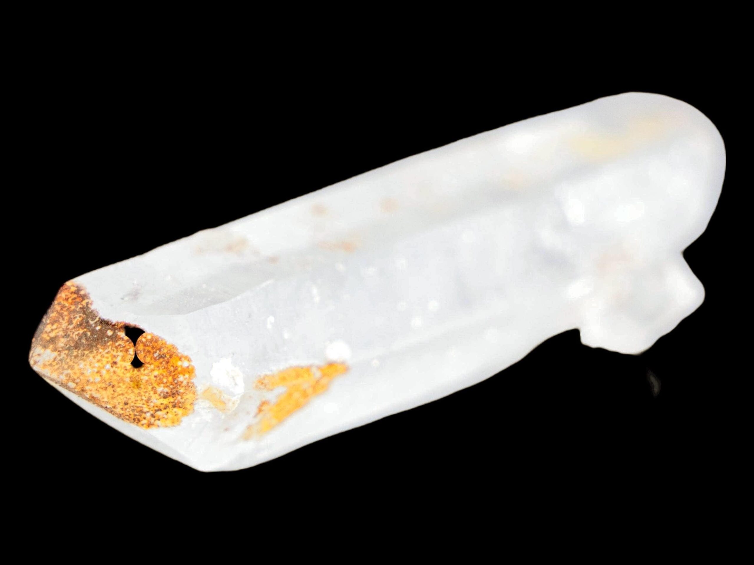 Swiss alpine quartz crystal, double terminated quartz specimen, natural mineral crystal, collector display piece, valais switzerland