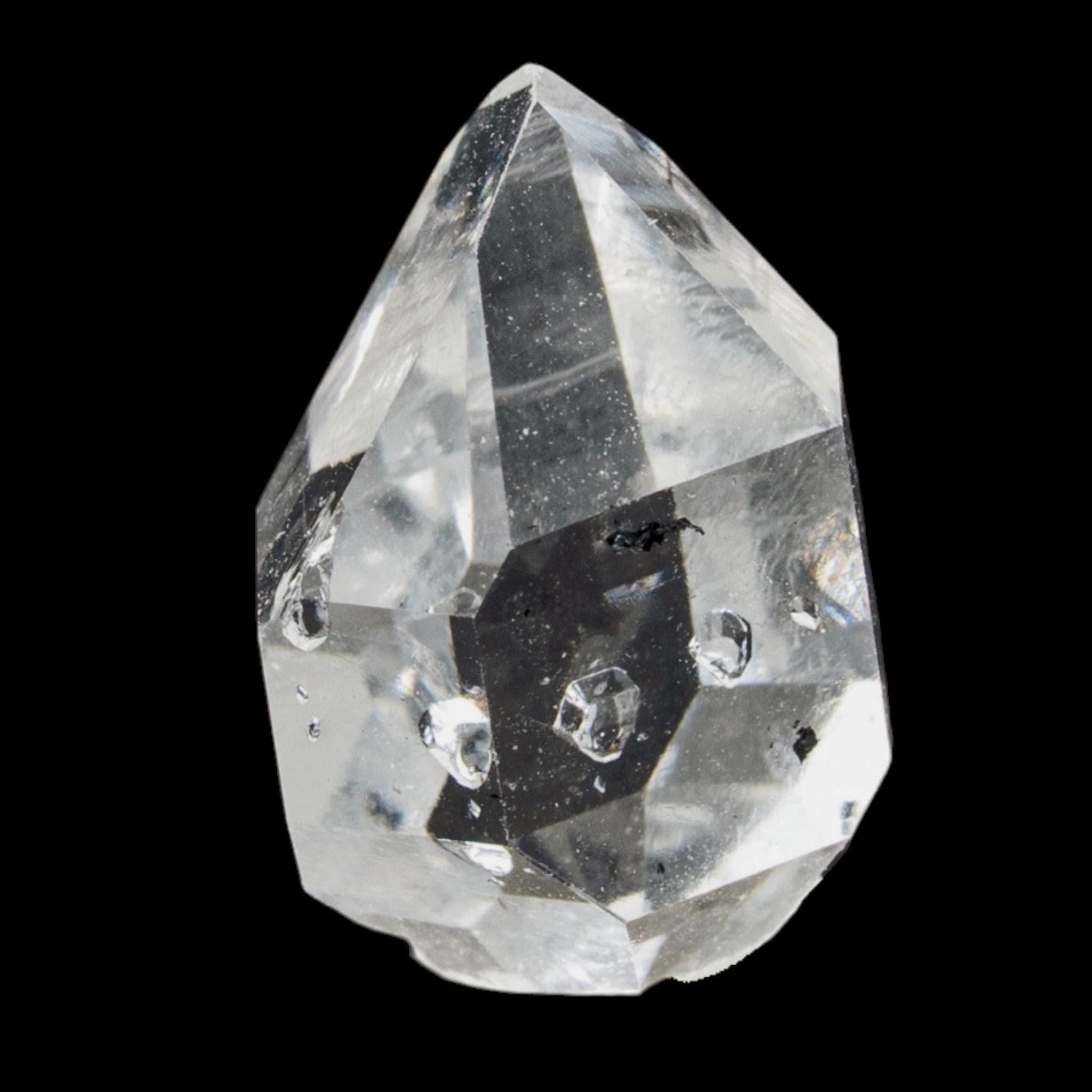 Herkimer diamond crystal, double terminated quartz crystal, clear quartz specimen, raw crystal, new york collector mineral - Image 2
