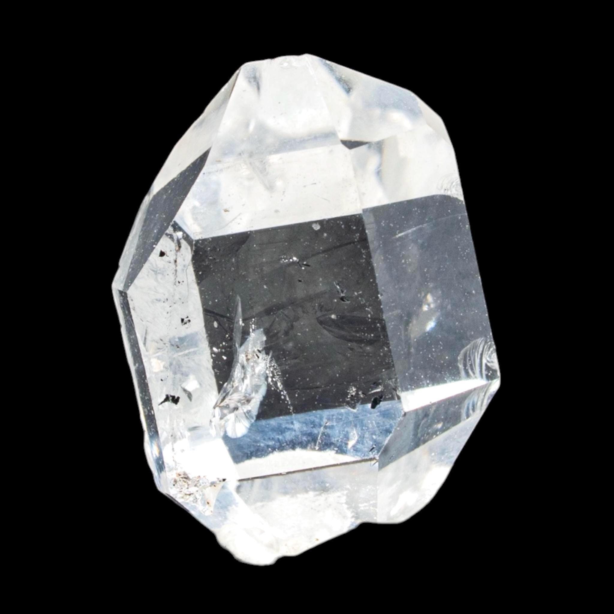 Herkimer diamond crystal, double terminated quartz, clear quartz crystal, raw crystal specimen, herkimer new york - Image 2