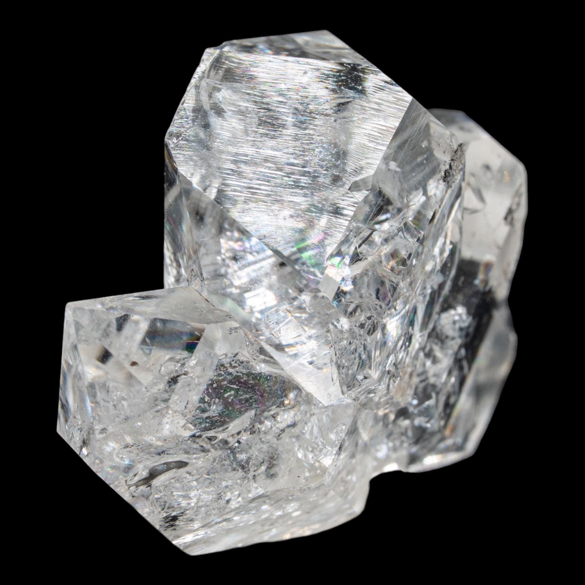 Herkimer diamond crystal, double terminated quartz crystal, clear quartz crystal, raw crystal specimen, collector mineral - Image 4