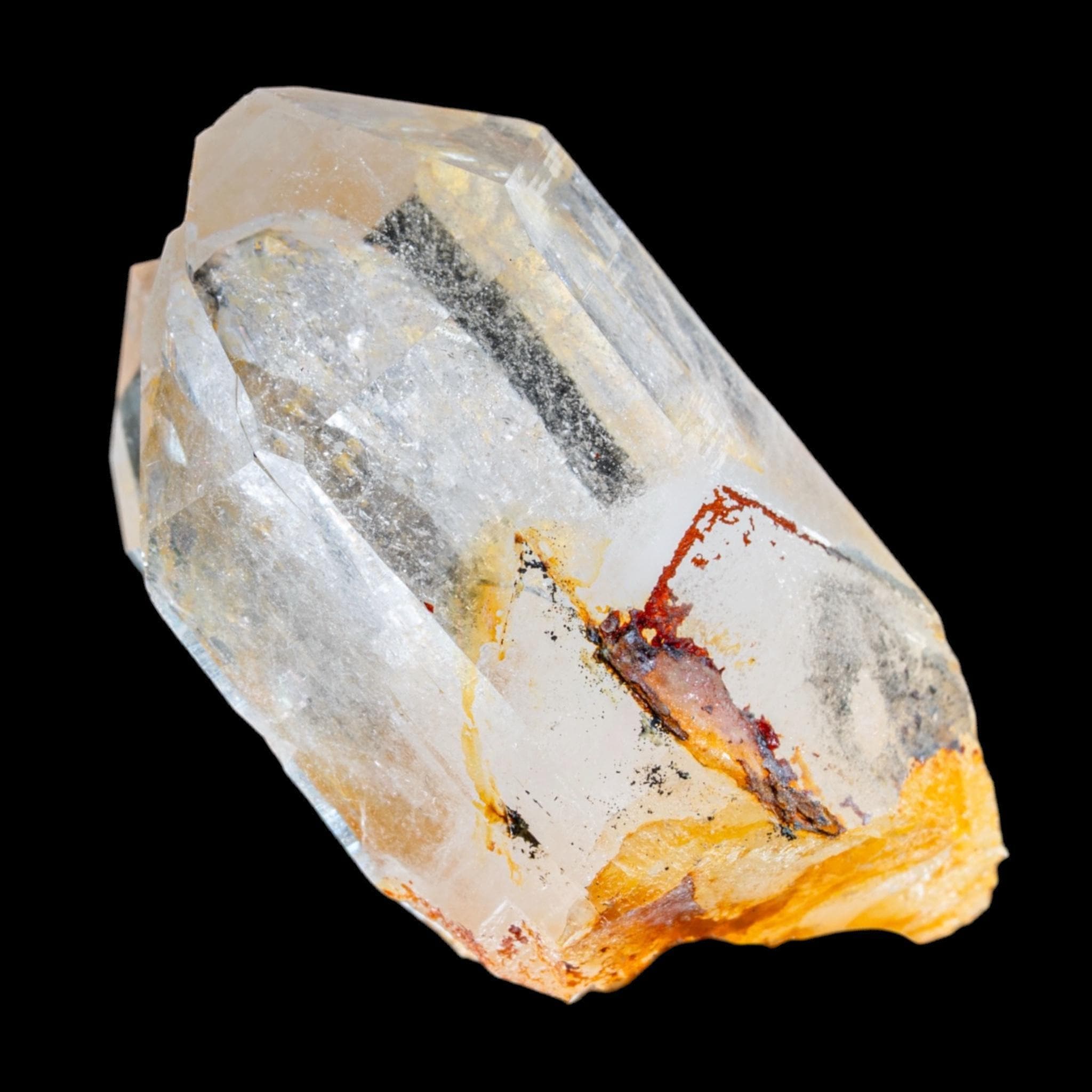 Swiss Alpine quartz crystal, Piz Beverin quartz, Swiss quartz crystal, clear quartz cluster, quartz specimen, raw quartz, Switzerland