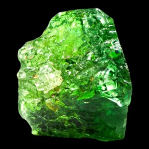 Chrome tourmaline rough, natural green tourmaline, untreated tanzania crystal, jewellery stone, tourmaline raw mineral specimen