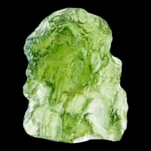 Green moldavite crystal natural raw moldavite from czech republic, translucent moldavite specimen for collectors