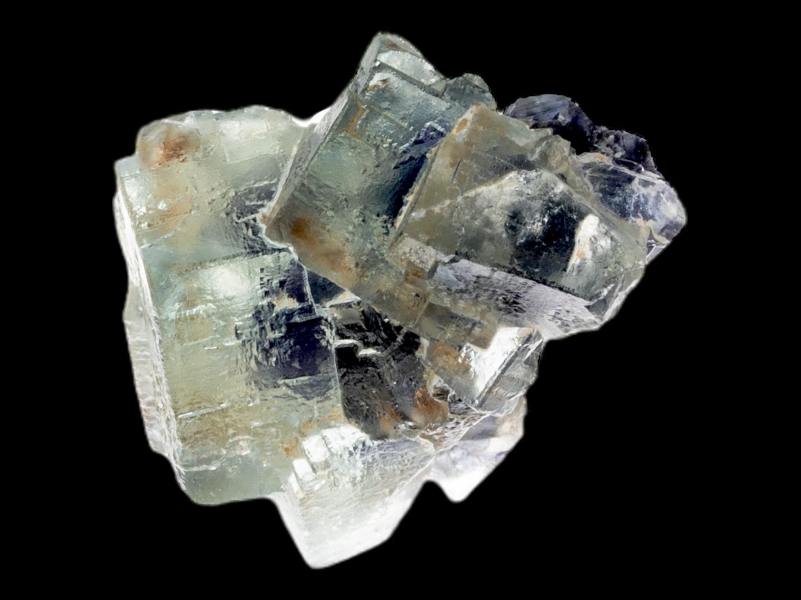 Green fluorite cluster natural fluorite crystal on matrix okorusu fluorite specimen raw fluorite mineral cubic fluorite from namibia - Image 5