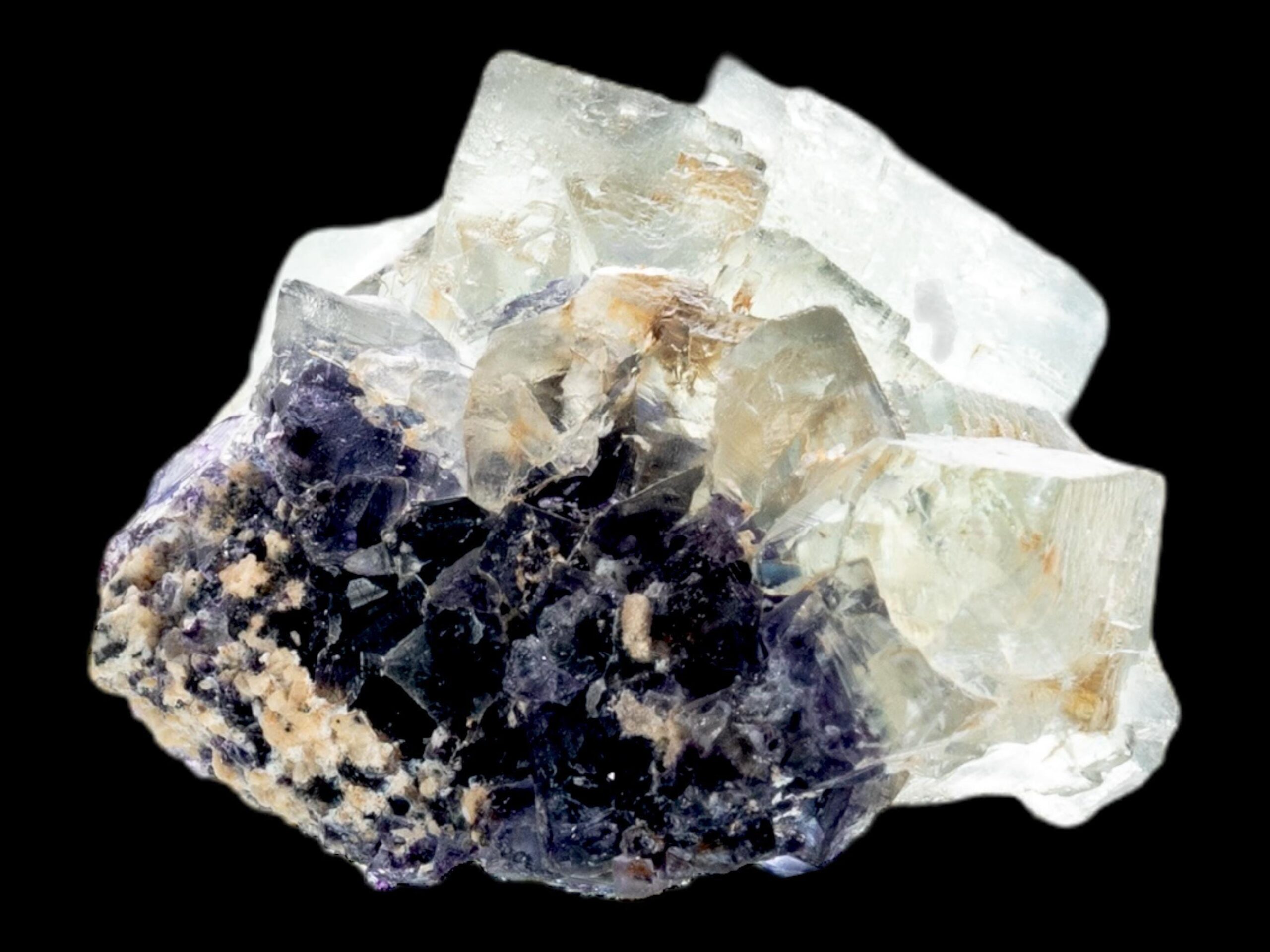 Green fluorite cluster natural fluorite crystal on matrix okorusu fluorite specimen raw fluorite mineral cubic fluorite from namibia - Image 7