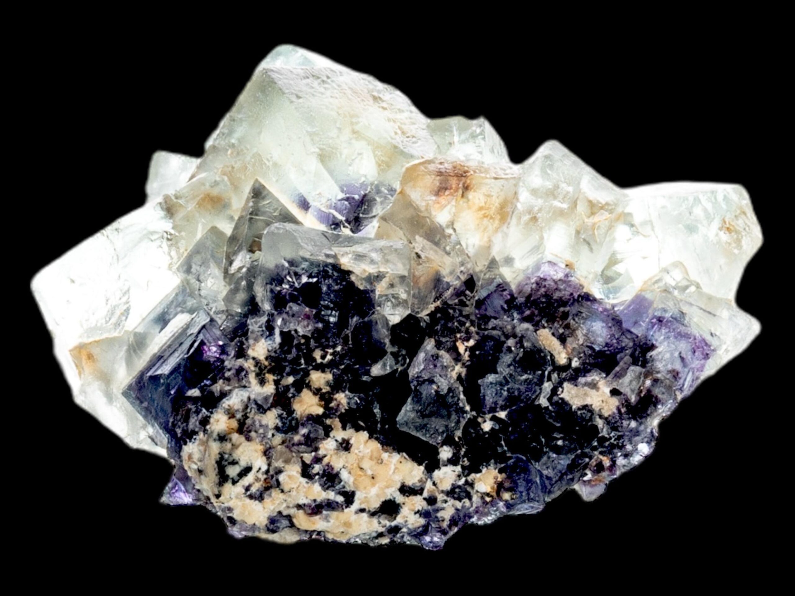 Green fluorite cluster natural fluorite crystal on matrix okorusu fluorite specimen raw fluorite mineral cubic fluorite from namibia - Image 8