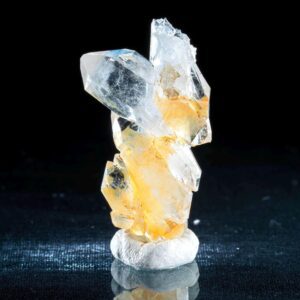 Faden quartz crystal, swiss alpine quartz specimen, natural quartz cluster, raw crystal for collectors, home decor display mineral