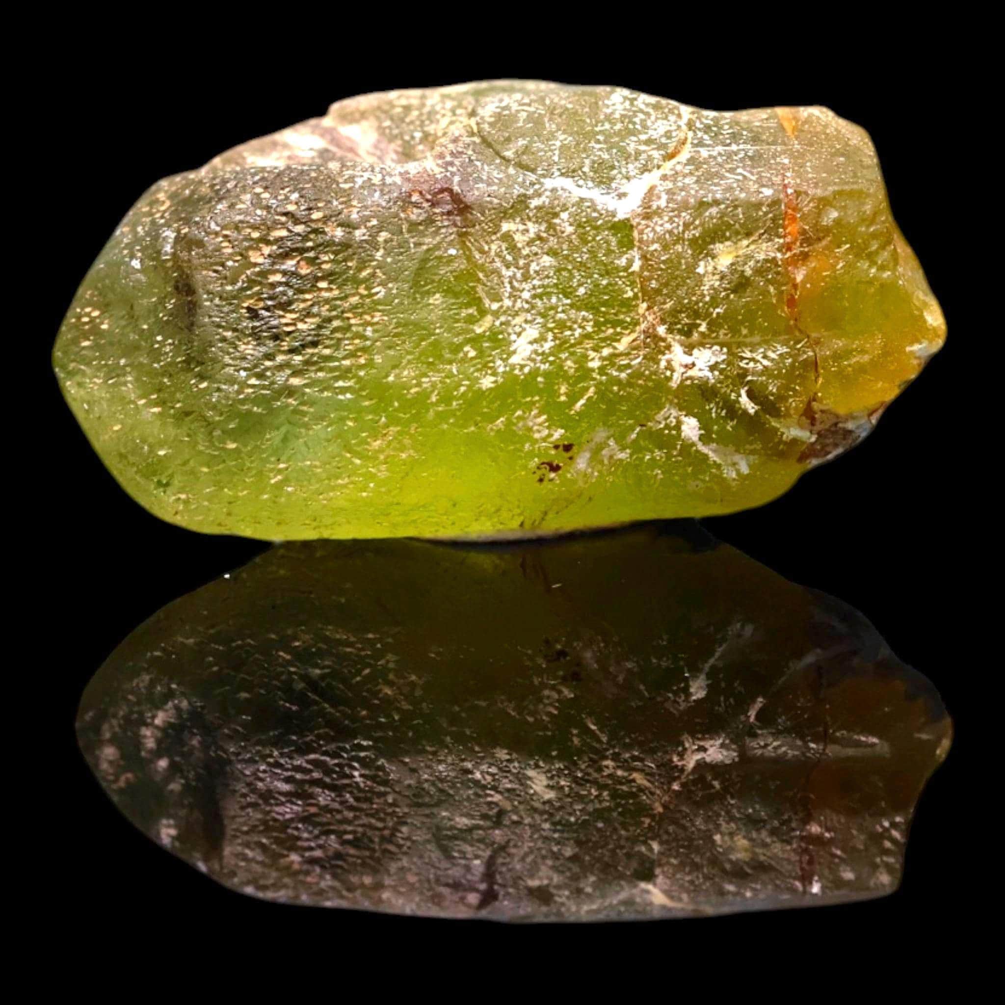 Peridot crystal, natural green peridot, terminated peridot crystal, raw peridot specimen, olivine, Supat Gali Pakistan, mineral specimen