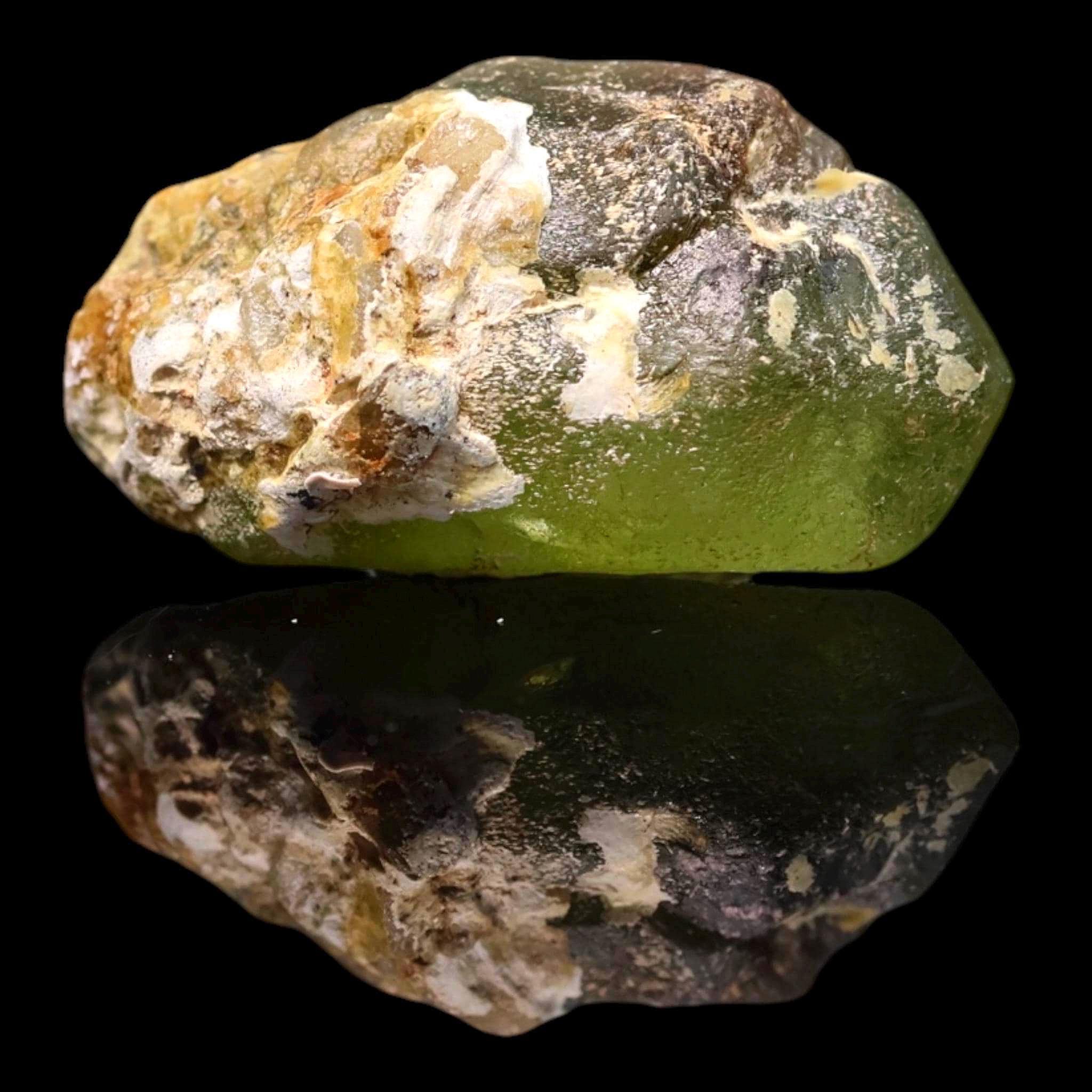 Peridot crystal, natural green peridot, terminated peridot crystal, raw peridot specimen, olivine, Supat Gali Pakistan, mineral specimen - Image 6