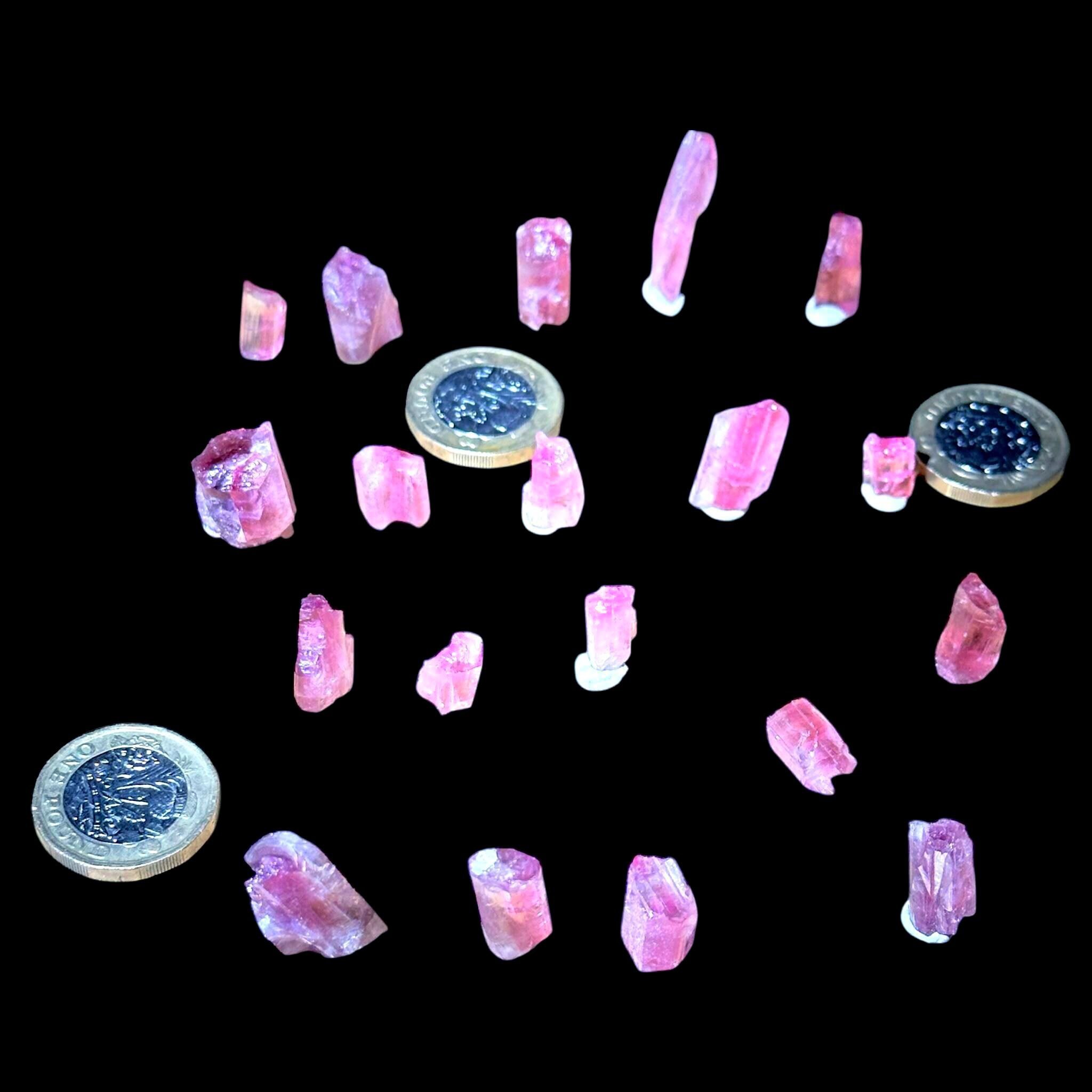 Pink Tourmaline Crystal, Raw Pink Tourmaline from Brazil, Natural Elbaite Specimen, Brazilian Tourmaline, Minas Gerais, Choose Your Crystal - Image 2