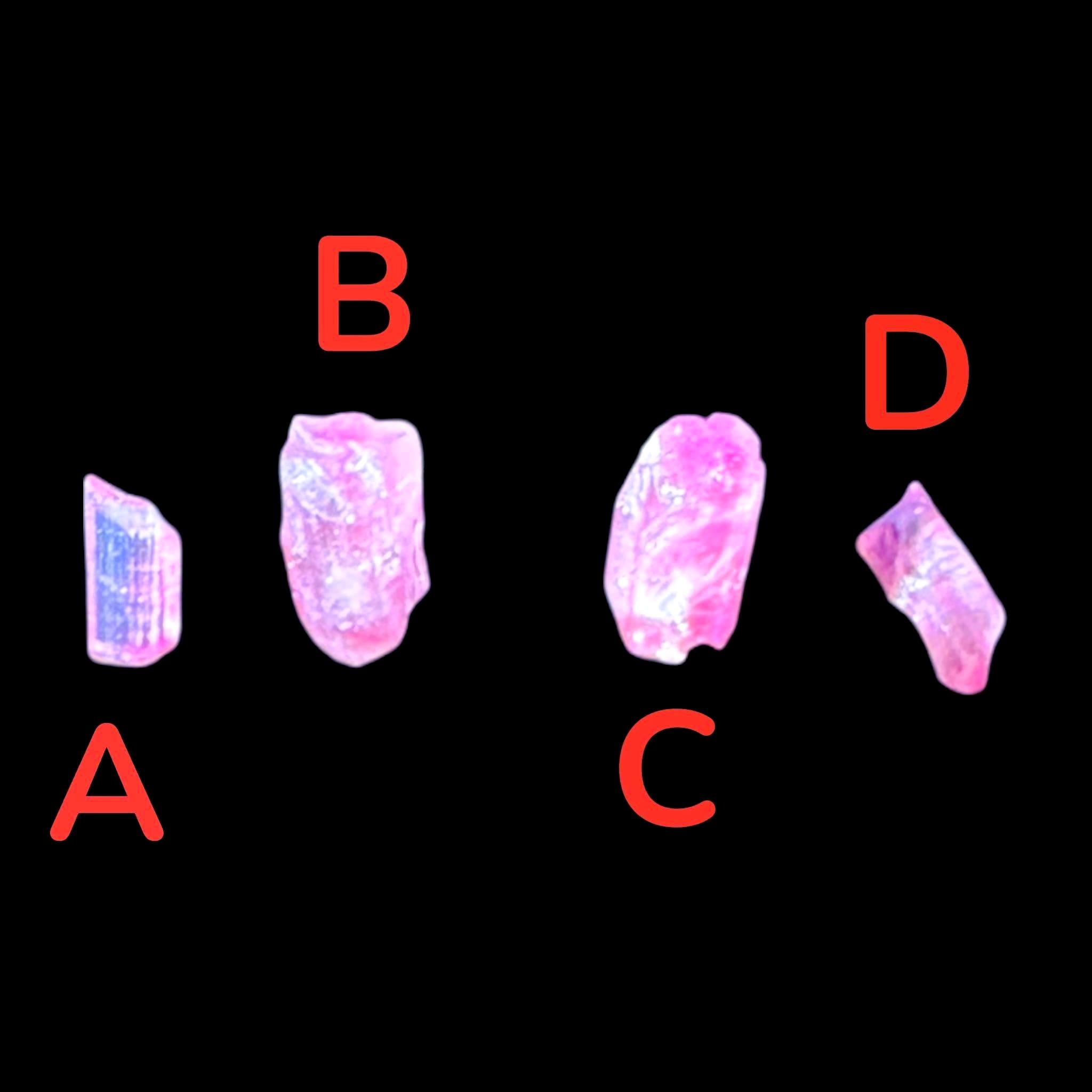 Pink Tourmaline Crystal, Raw Pink Tourmaline from Brazil, Natural Elbaite Specimen, Brazilian Tourmaline, Minas Gerais, Choose Your Crystal - Image 3