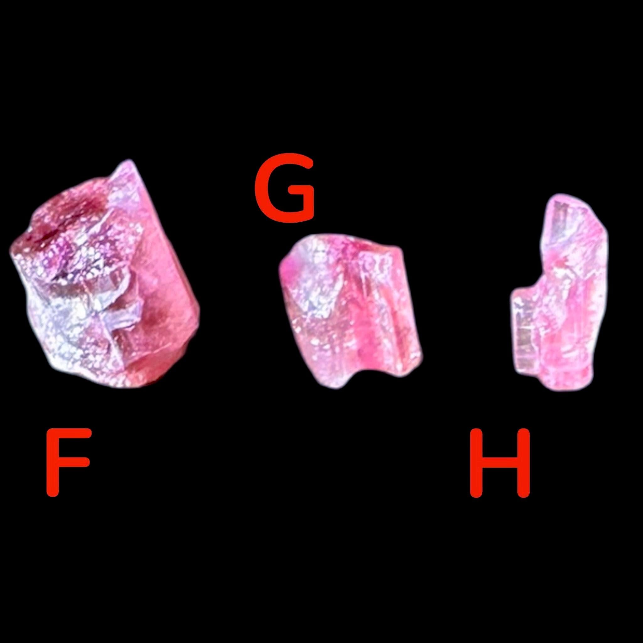 Pink Tourmaline Crystal, Raw Pink Tourmaline from Brazil, Natural Elbaite Specimen, Brazilian Tourmaline, Minas Gerais, Choose Your Crystal - Image 4