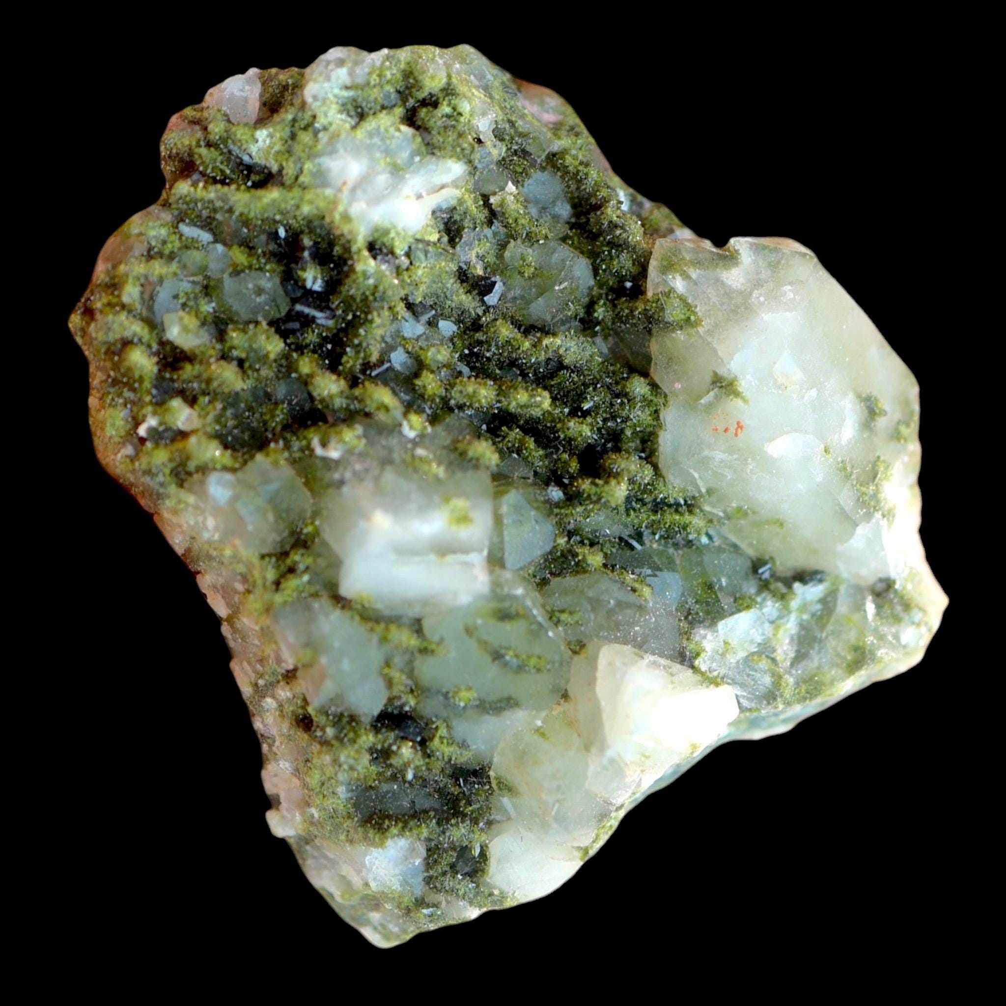 Epidote with Quartz, Hakkari Turkey, Fairy Forest Epidote Crystal, Green Epidote, Mineral Specimen - Image 5